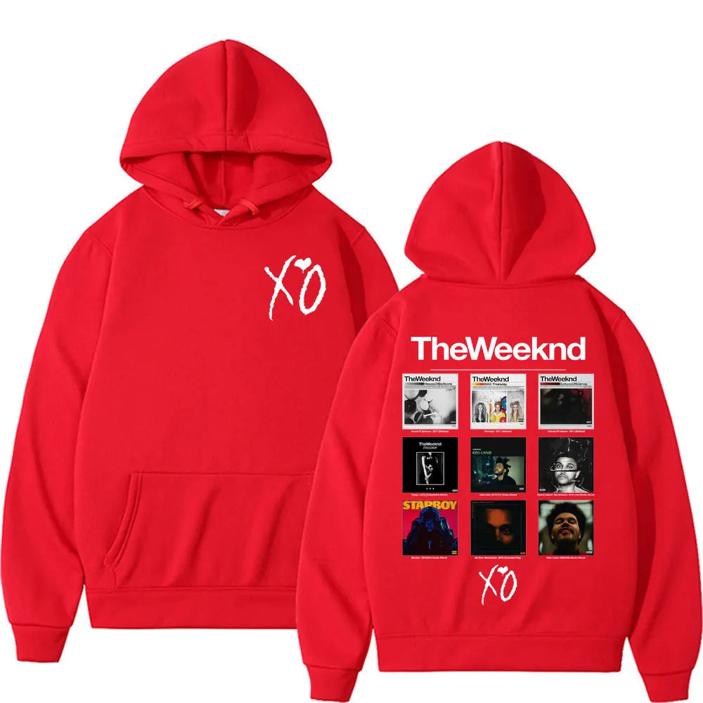 Buzo con Capucha The Weeknd | Hoodie Gráfico Unisex Hip Hop