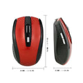 Ratón inalámbrico de 2,4G, ratón óptico para juegos de 2,4 Ghz, Mini ratón silencioso delgado de 800/1200/1600 DPI para portátiles Macbook PC
