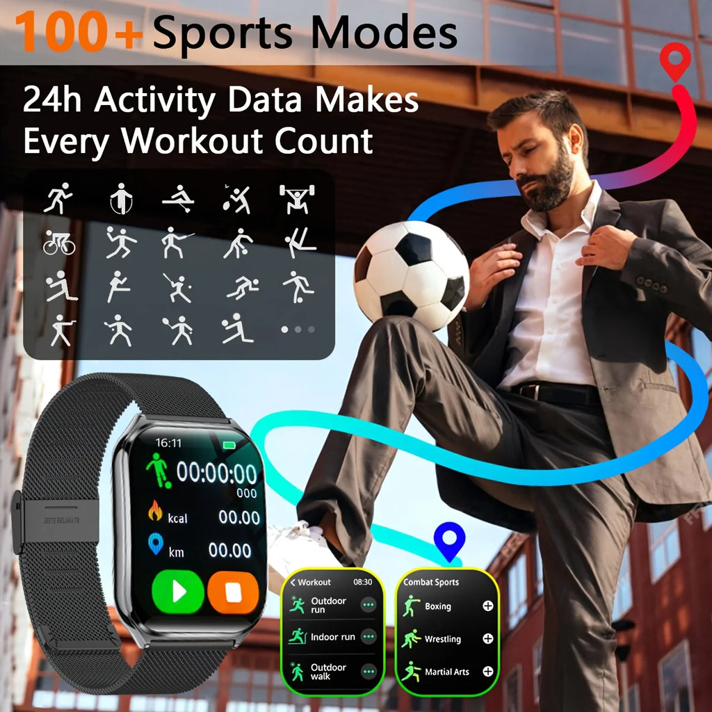 Reloj Inteligente Delgado AMOLED 1.43 Bluetooth