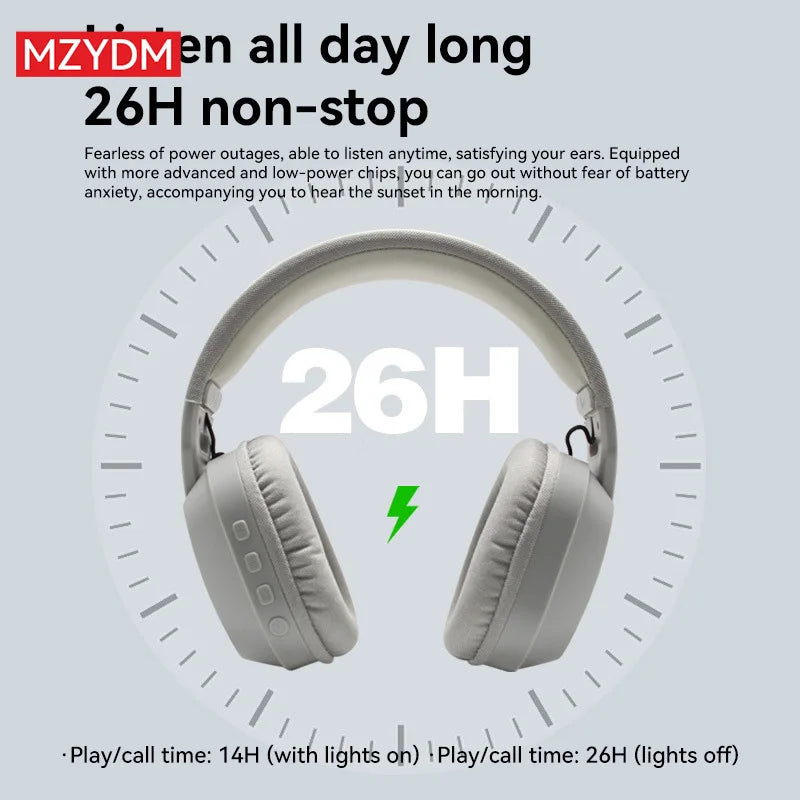 MZYDM Auriculares Intrauditivos Gaming Bluetooth 5.4