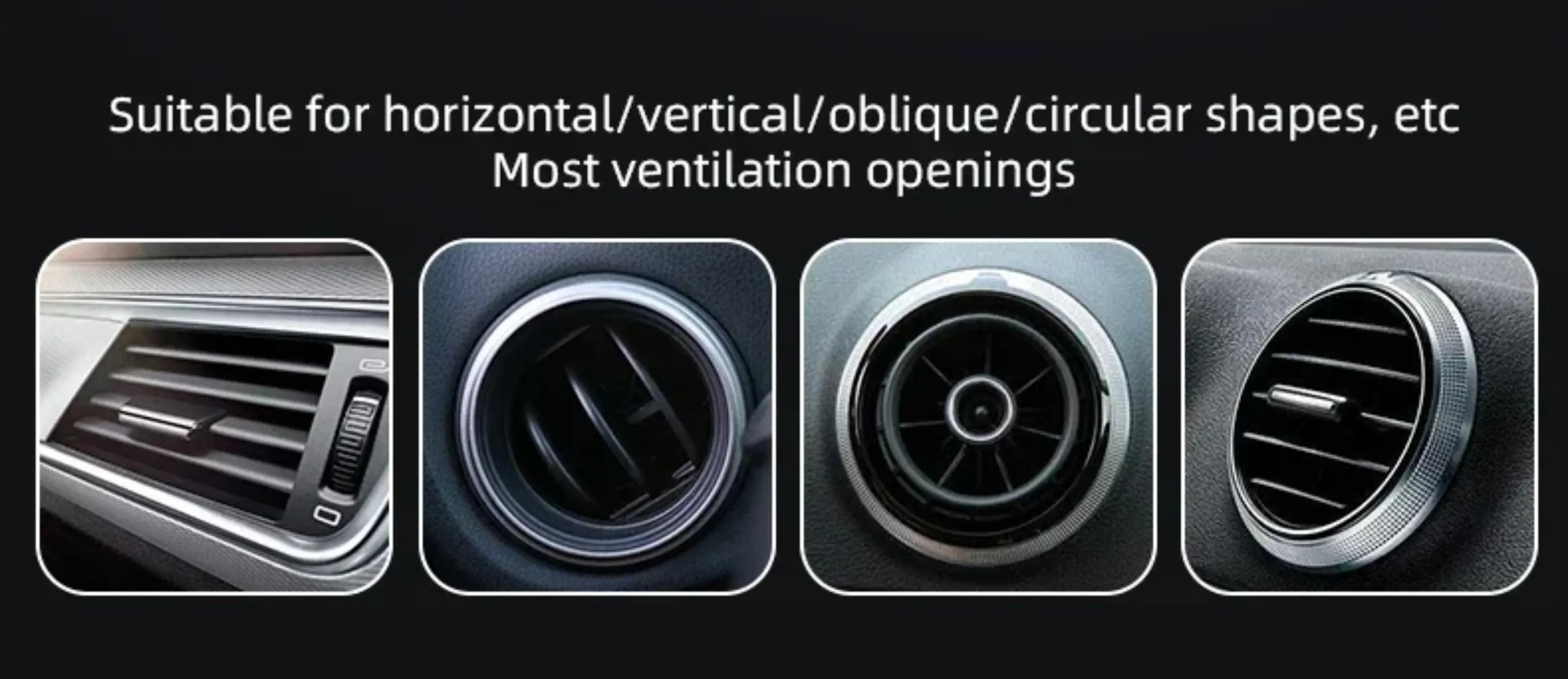 Soporte Magnético para Coche con Carga Inalámbrica Rápida de 15W, Rotación de 360° para iPhone 12 13 14 15 16 17 Pro Max