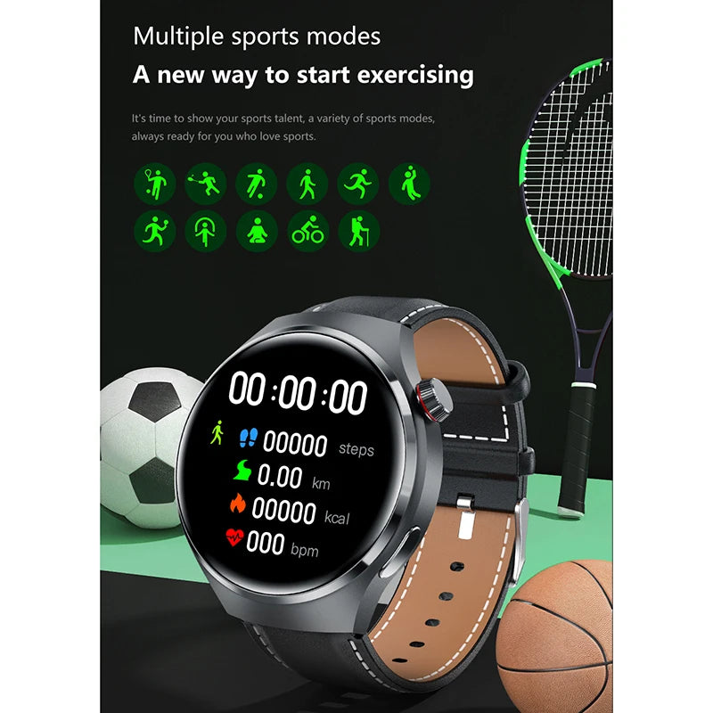 Reloj Inteligente 4 Pro GPS AMOLED Bluetooth