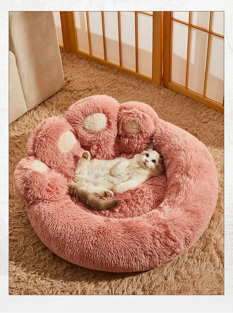 Cama Esponjosa para Mascotas – Suave y Cálida para Perros y Gatos