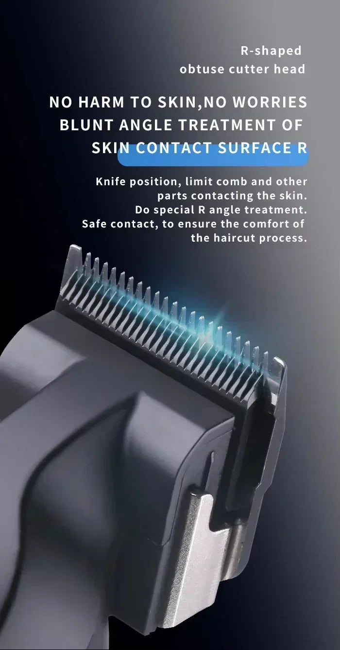 Kit de Cortadora de Pelo Profesional, Modelos KM-2299, KM-2296, KM-1102