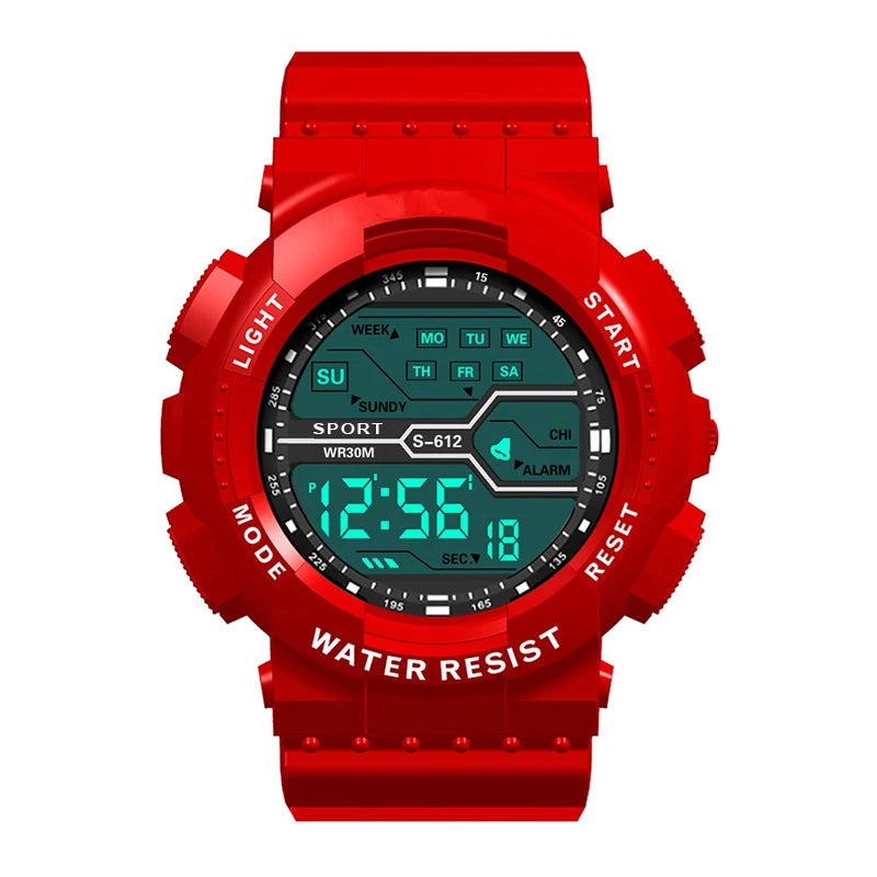 Reloj Digital LED Deportivo MAYZHISU Militar Hombre