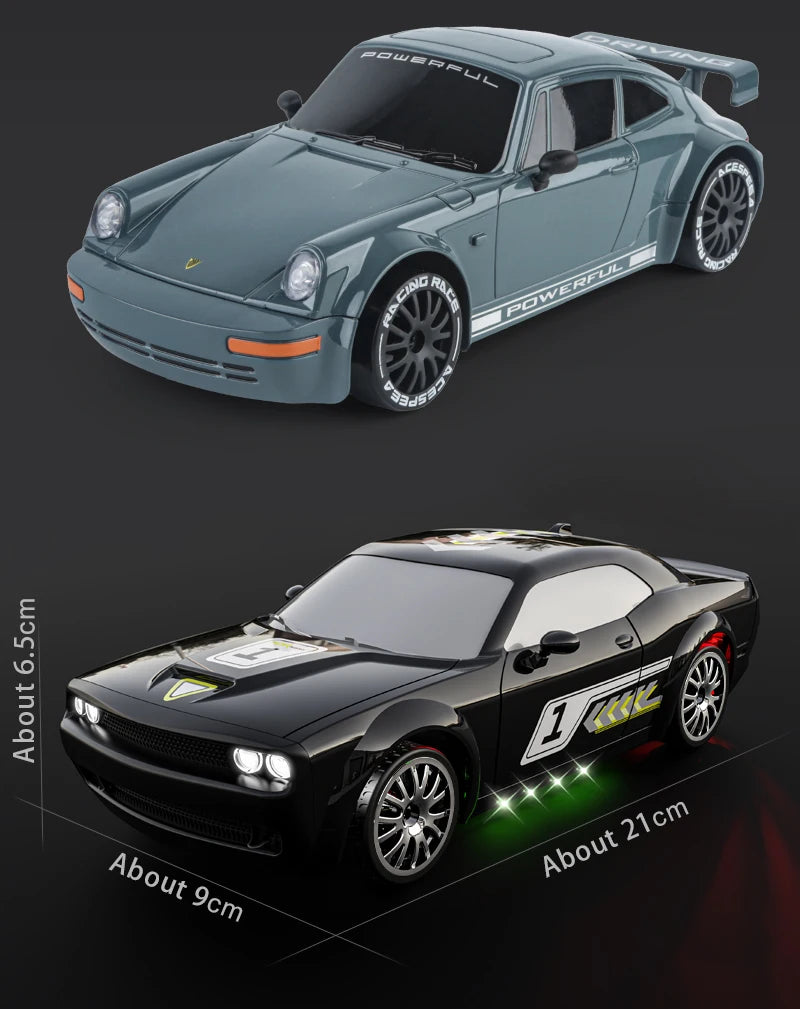 Coche RC KF27 1:20 Drift 4WD 2.4G con Luces LED