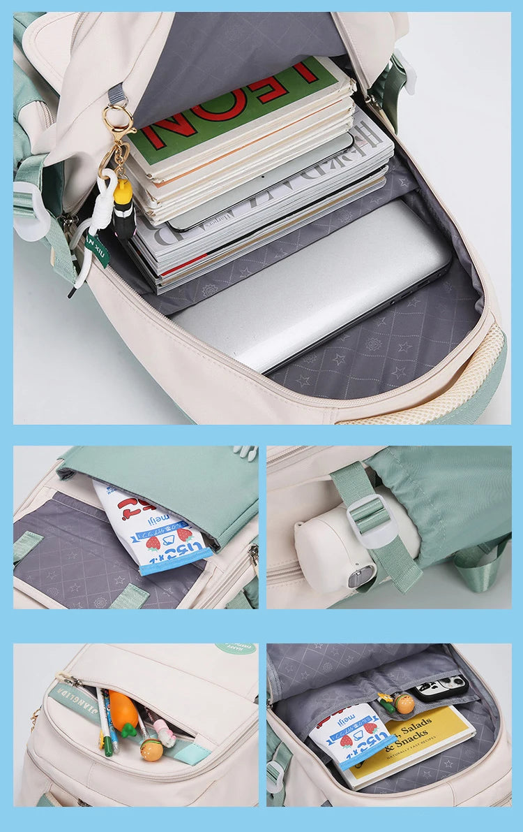 Mochila Escolar para Niños de Primaria y Adolescentes