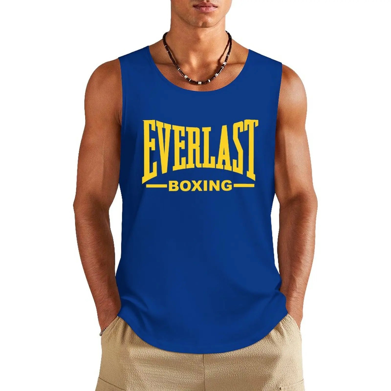 Camiseta Sin Mangas para Hombre, Secado Rápido, Fitness y Gym