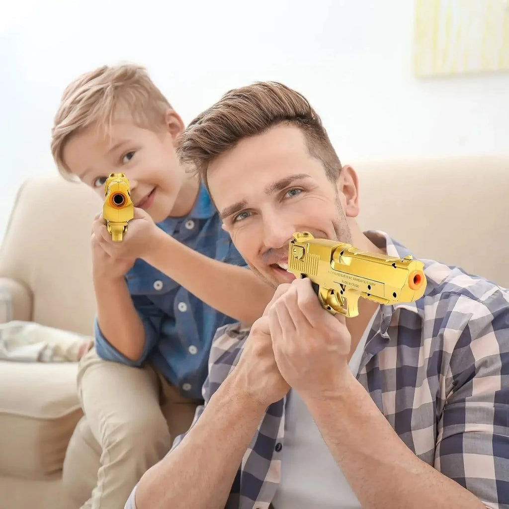 Pistola de juguete educativa 5S1, pistola de juguete con expulsión de cartuchos, pistola de balas blandas de espuma para niños, adultos, pistola de Airsoft, regalo de cumpleaños para niños