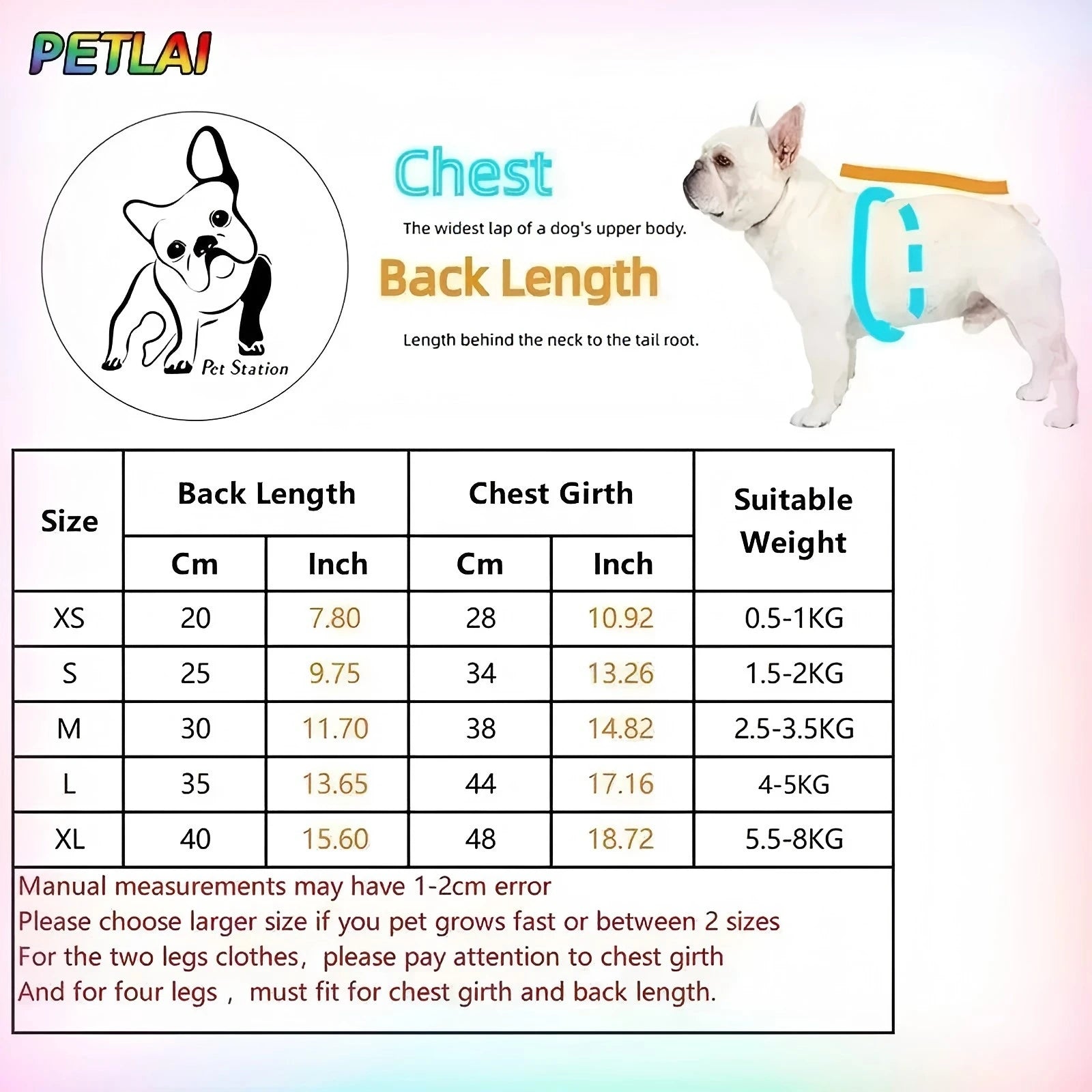 Chaleco de Abrigo para Perro - Ropa de Otoño e Invierno