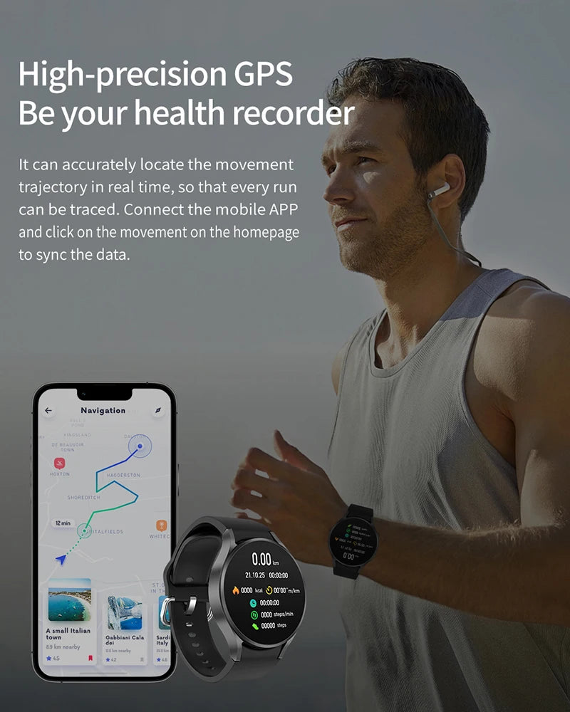 Reloj Inteligente GPS 6 Asistente de Voz