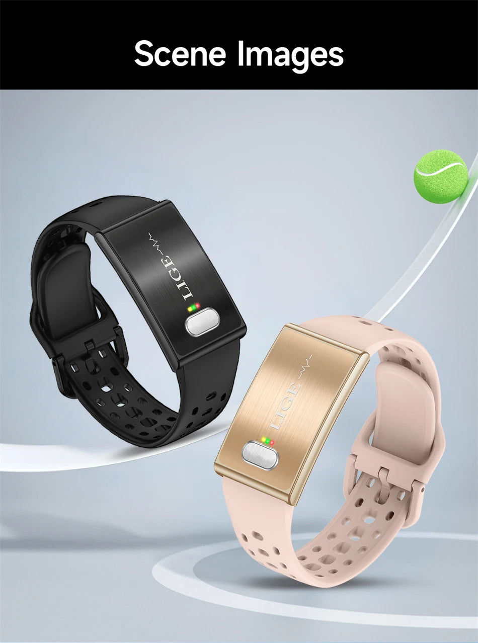 Reloj Inteligente LIGE Sin Pantalla con ECG y HRV