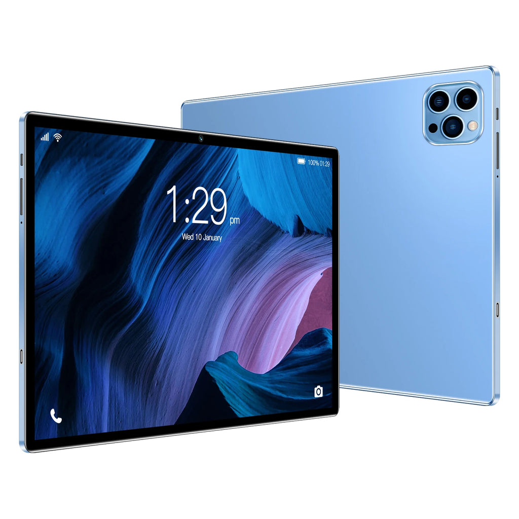 Nuevo tableta Pc ULTRA SLIM Pad de 10,1 pulgadas, Google Play, pantalla HD Octa Core, cámaras duales SIM, Sensor G, tabletas multitáctiles