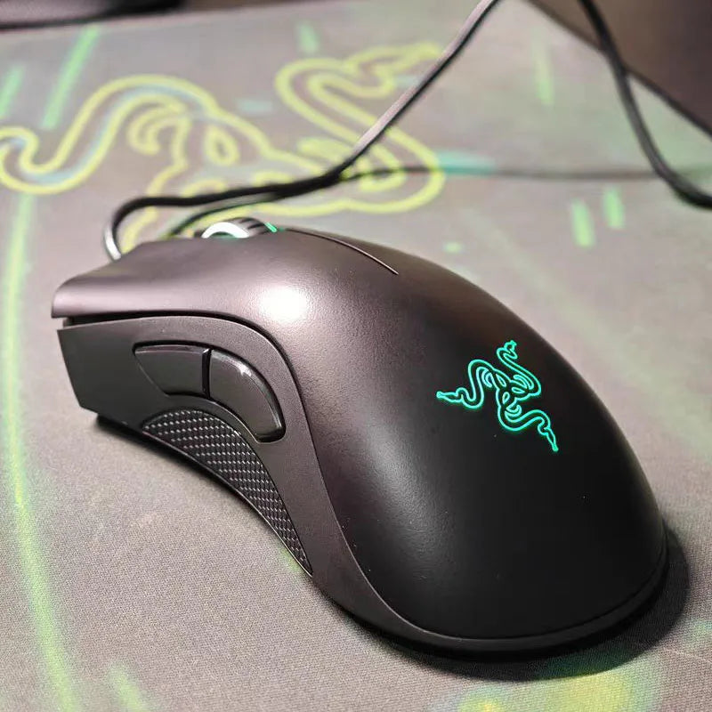 Razer Mouse Purgatory Viper edición estándar 6400DPI ratón para juegos con cable mercancía de marca regalo de graduación de cumpleaños al por mayor