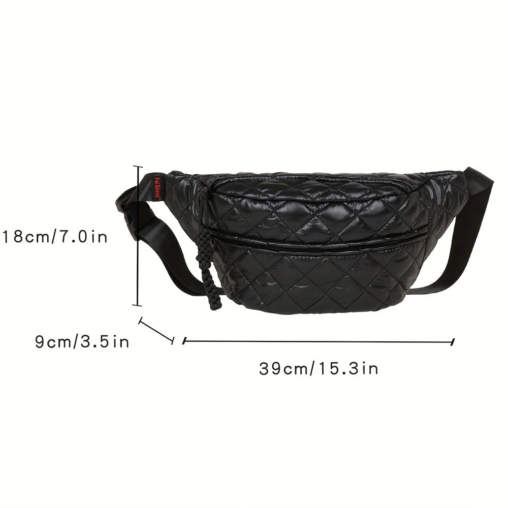 Bolso Cruzado Informal para Hombre, Riñonera Multifuncional