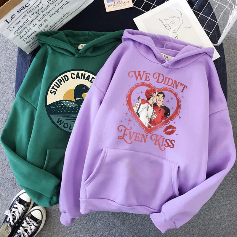 Sudaderas con Capucha con Estampado de Rivalidad de la Serie de Televisión Hot TV, Sudaderas de Moda Hip Hop para Hombre y Mujer, Ropa Unisex de los 90, Sudaderas con Capucha y Estilo Urbano