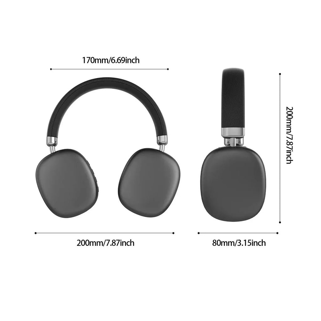 Auriculares Diadema de Tela HiFi Cancelación Ruido