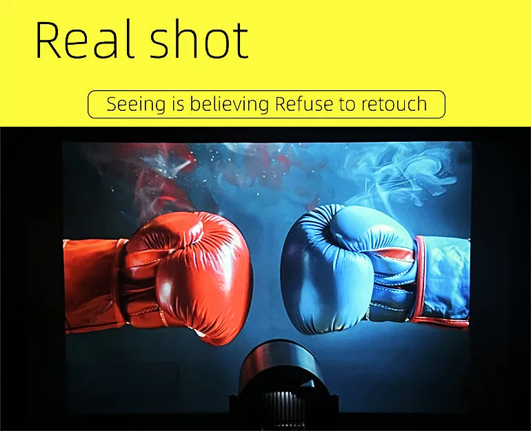 Proyector Salange 8K HY300 Pro Max con batería incorporada 1280*720P Android 14 8000 lúmenes Wifi6 BT5.4 wifi Proyector portátil para exteriores