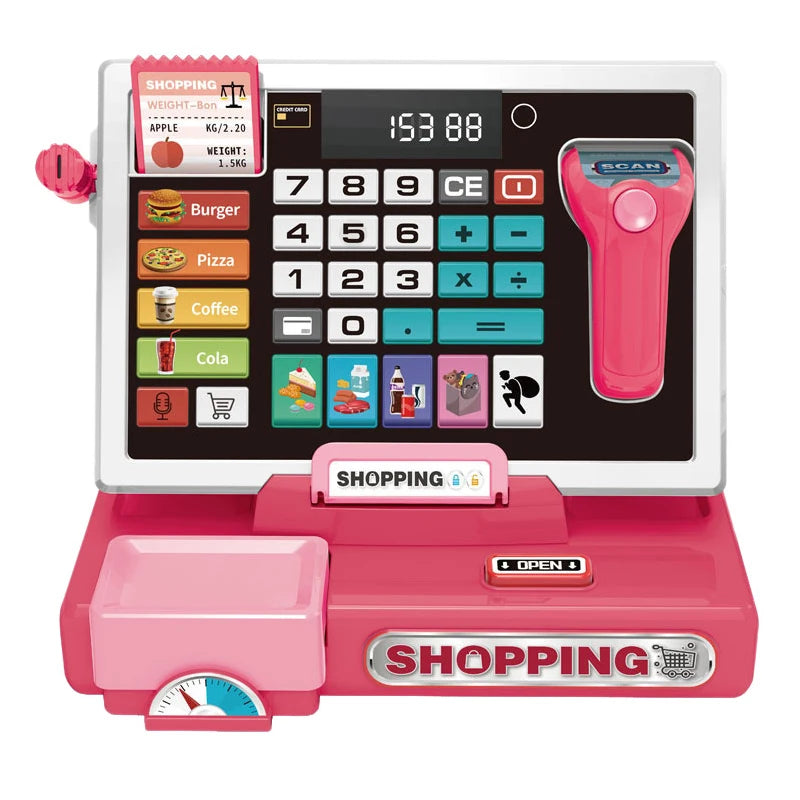 Juego Caja Registradora con Calculadora Real para Niños