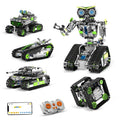 Bloques de construcción de robots con control remoto programable, juego de juguetes de ensamblaje electrónico de 757 piezas, decoración del hogar, regalos de cumpleaños y días festivos