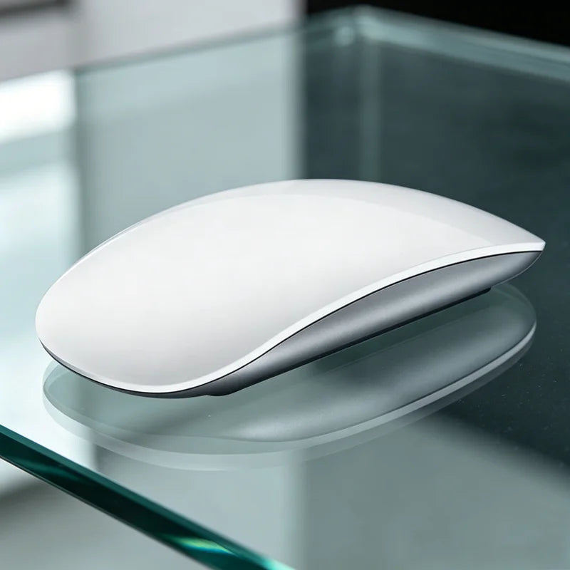 Nuevo ratón Bluetooth inalámbrico, ultrafino, recargable, silencioso, Multi Arc Touch, Magic Mouse para ordenador portátil, iPad, Mac, PC, Macbook