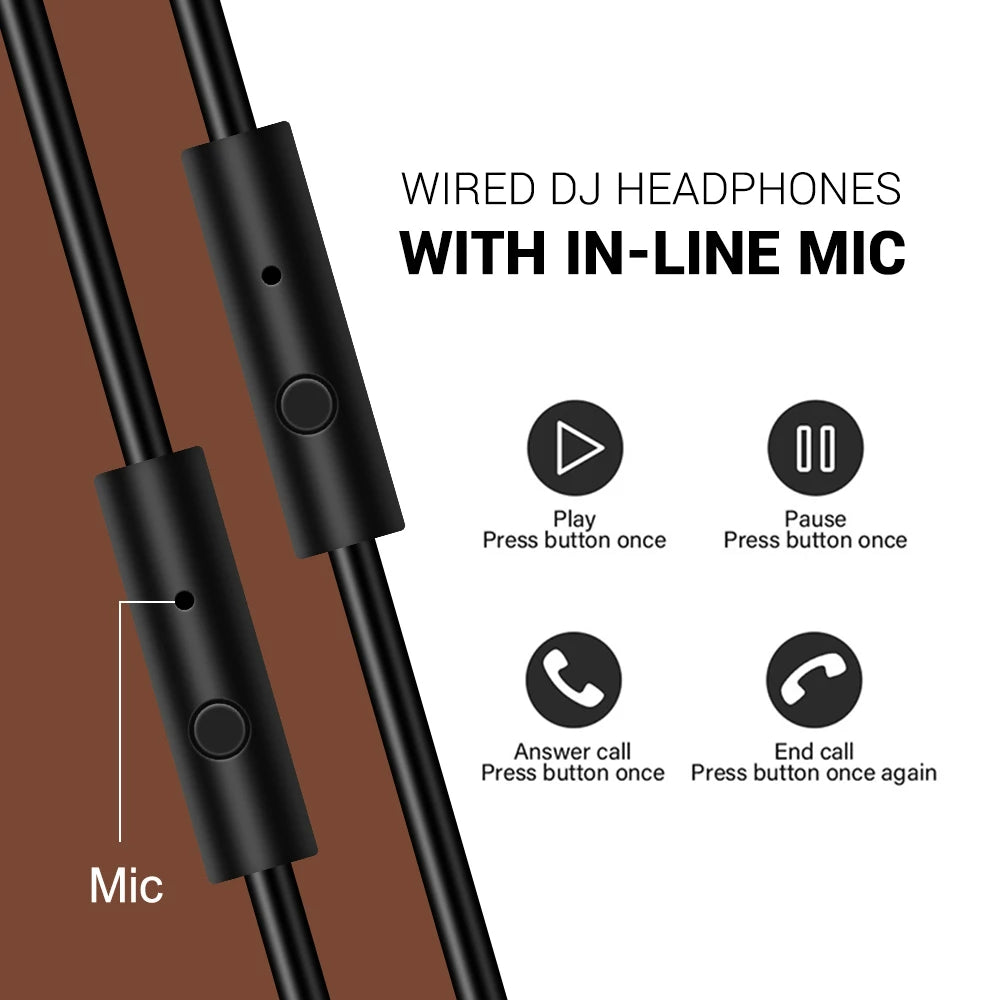 Oneodio Pro 30 Auriculares de Estudio DJ con Cable