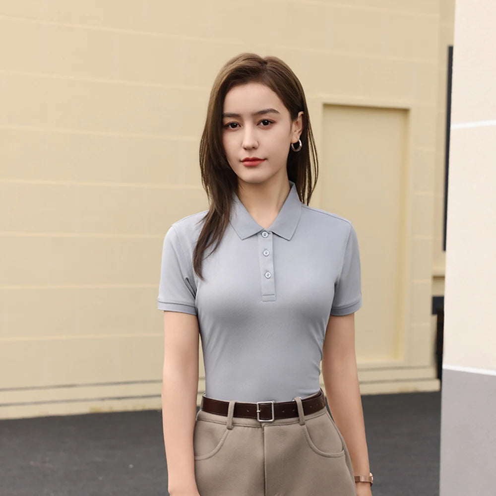 Camisetas Polo para Mujer, Básicas para el Trabajo