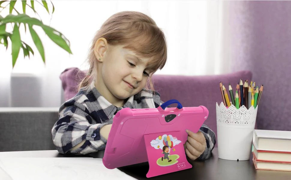 Tablet infantil de 7 pulgadas, Android 13, 5G WiFi, 4GB RAM y 64GB ROM
