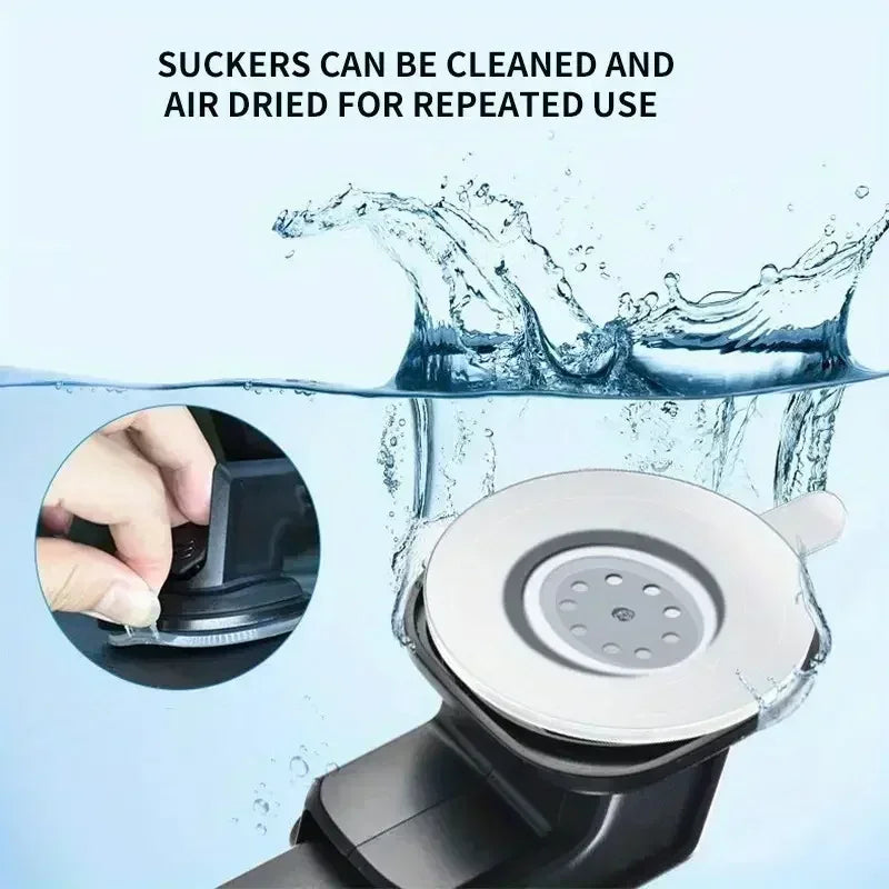 360 °   Soporte Universal para Teléfono Móvil en el Parabrisas del Coche, Soporte para Celular en el Tablero, con Ventosa, para iPhone 17 16 15 Samsung Xiaomi
