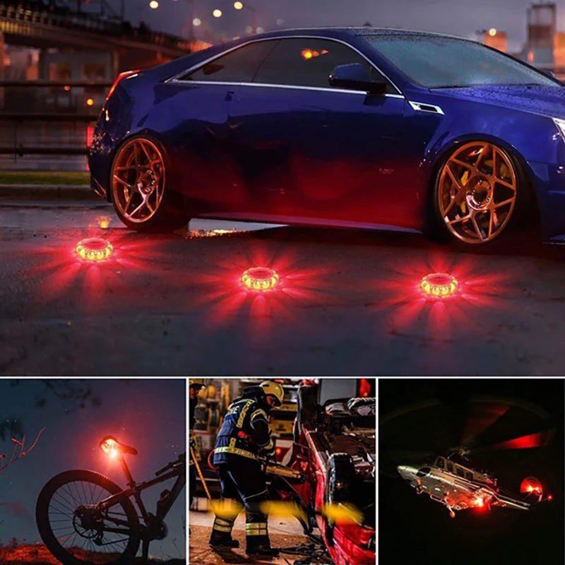 Luz LED de Advertencia Estroboscópica para Auto