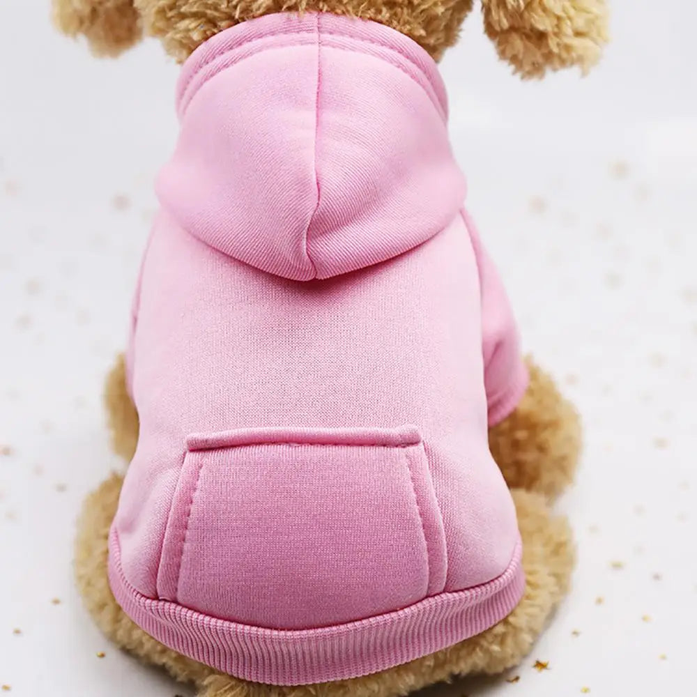 Buzo con Capucha para Perro - Abrigo de Algodón para Mascotas