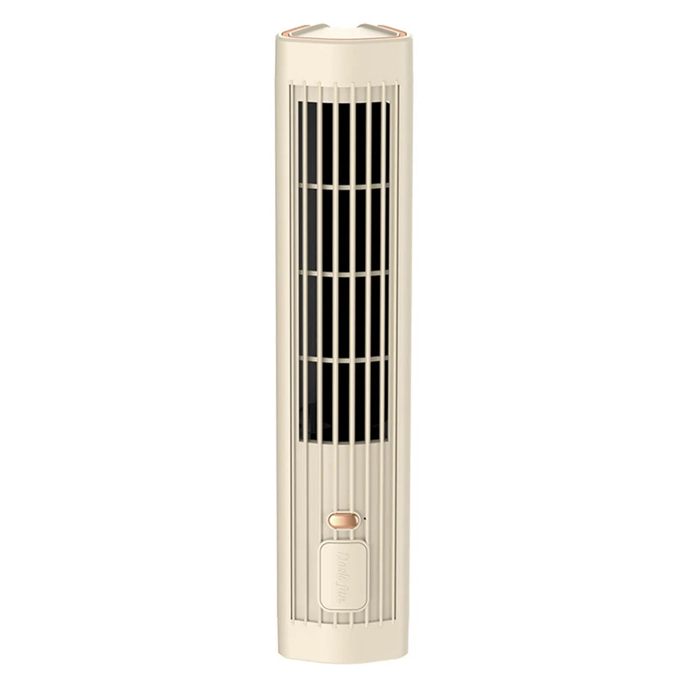 Ventilador de Torre Sin Aspas Recargable USB con Batería