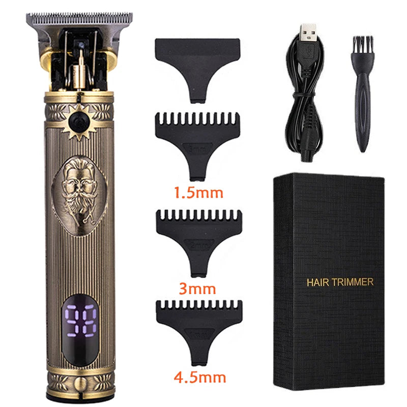 Cortadora de Pelo Eléctrica T9 USB para Hombre