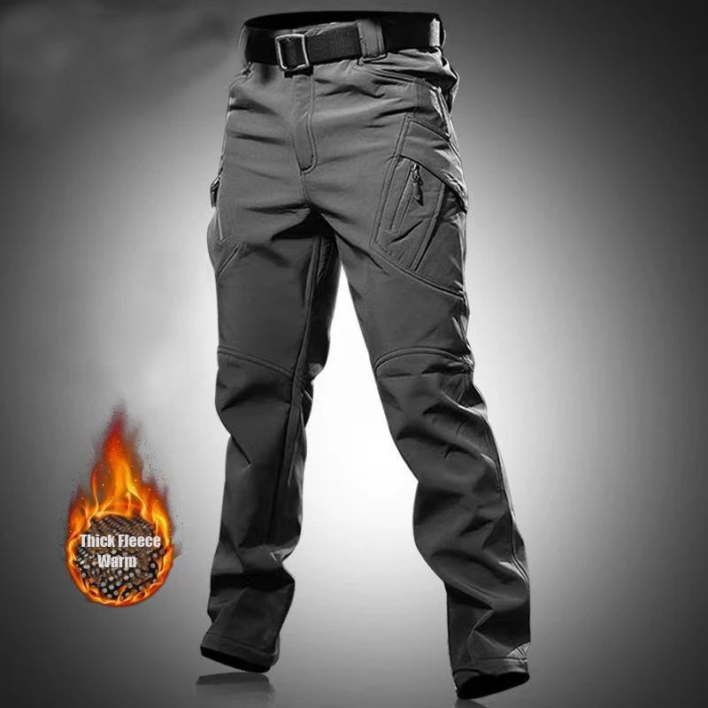 Chaquetas tácticas de piel de tiburón City Gargo para hombre, pantalones de senderismo, pesca, escalada, senderismo, pantalones informales para caza y acampada, M-5XL