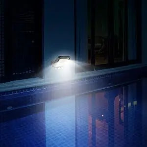 Luz Solar 56 LED Exterior con Sensor de Movimiento y Cable 5m