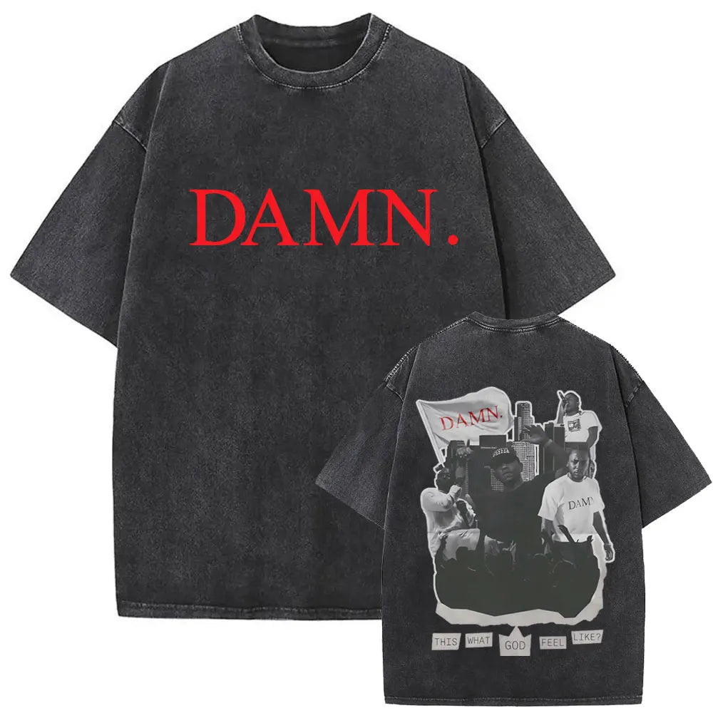 Camiseta Vintage Kendrick Lamar, Hip Hop Oversize, Unisex