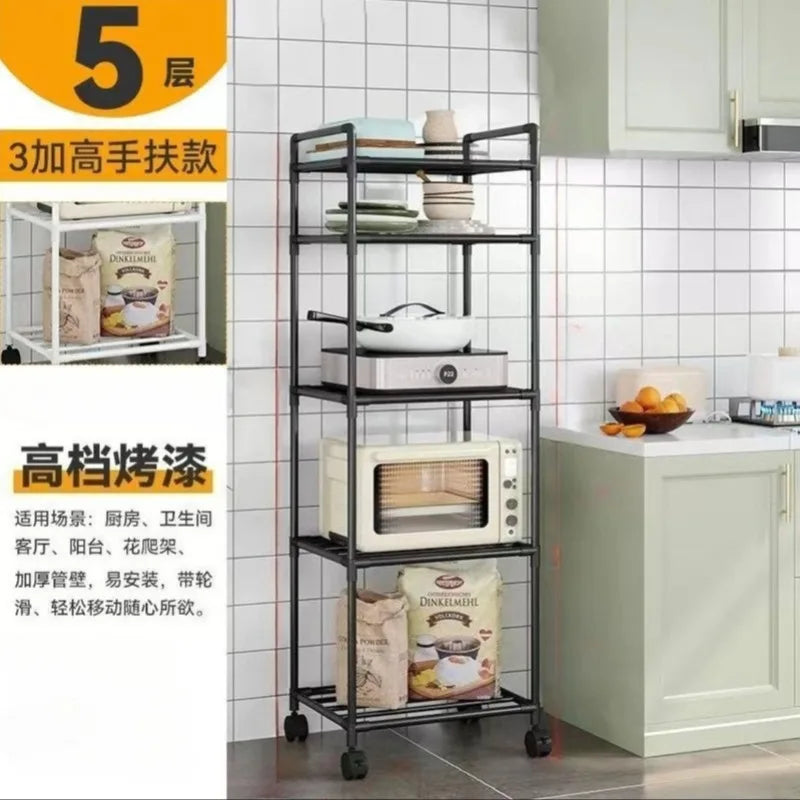 Estante de almacenamiento giratorio multiusos para cocina, balcón y dormitorio