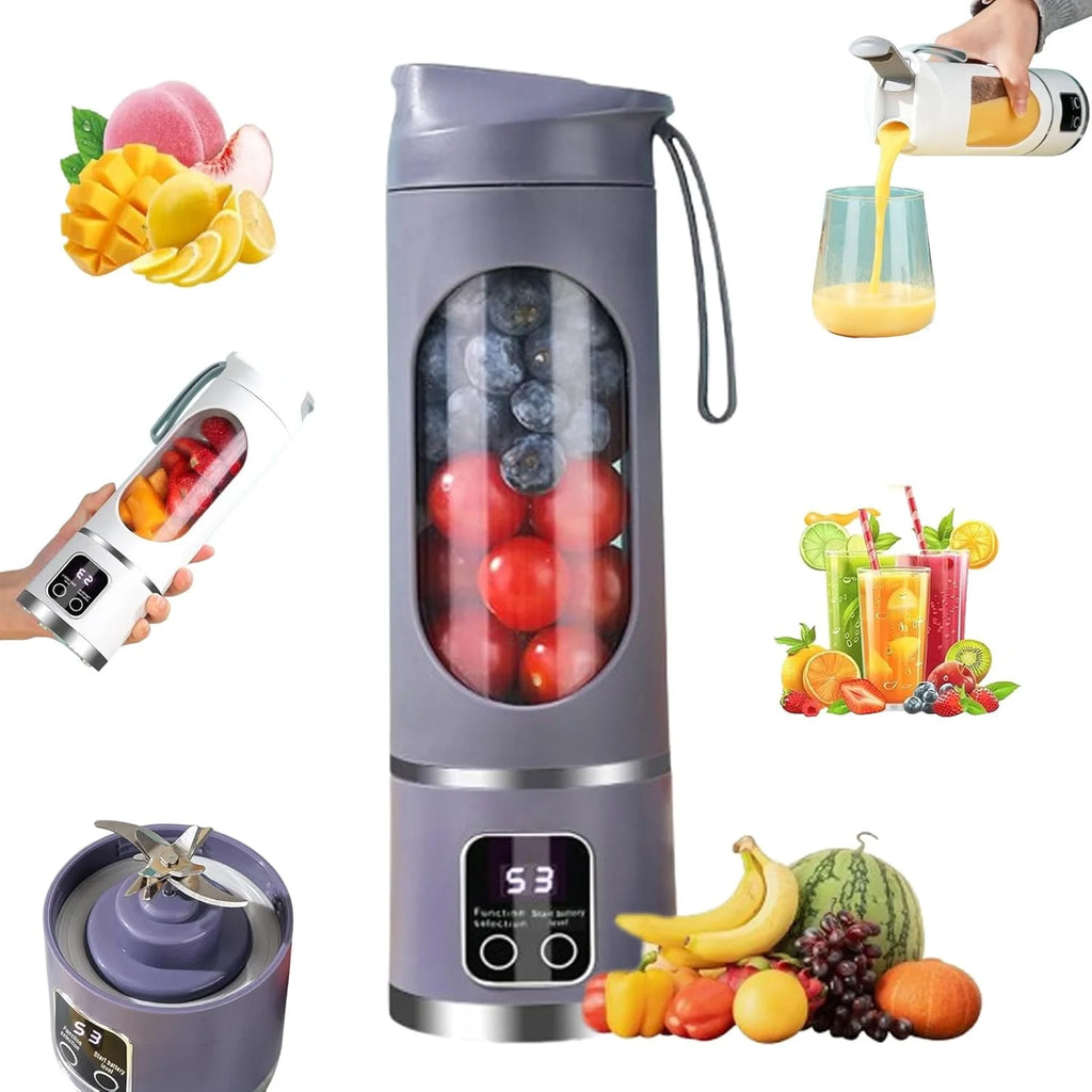 Licuadora Portátil USB para Jugos, Batidos y Milkshakes