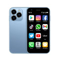 Mini Teléfono Inteligente ONEMYTH XS16 Azul de 3 Pulgadas |   4G Doble SIM Doble Modo de Espera |   Memoria de 3+64 GB |   Teléfono Pequeño con Reconocimiento Facial de Play Store