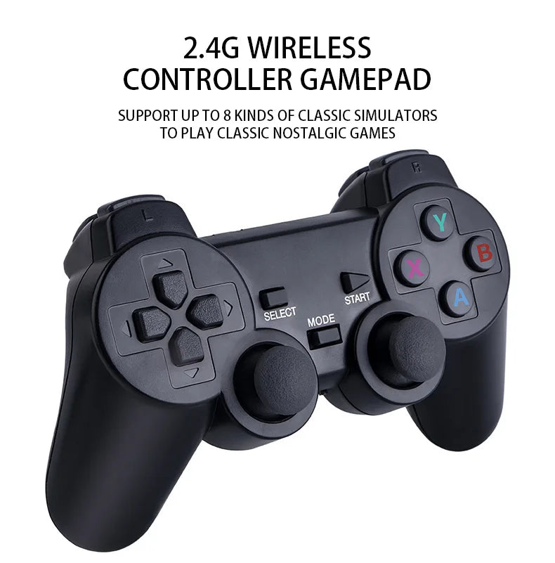 Consola de Videojuegos Retro M8 Small Box Game Stick 4K HD, 64GB, 20000 Juegos Clásicos