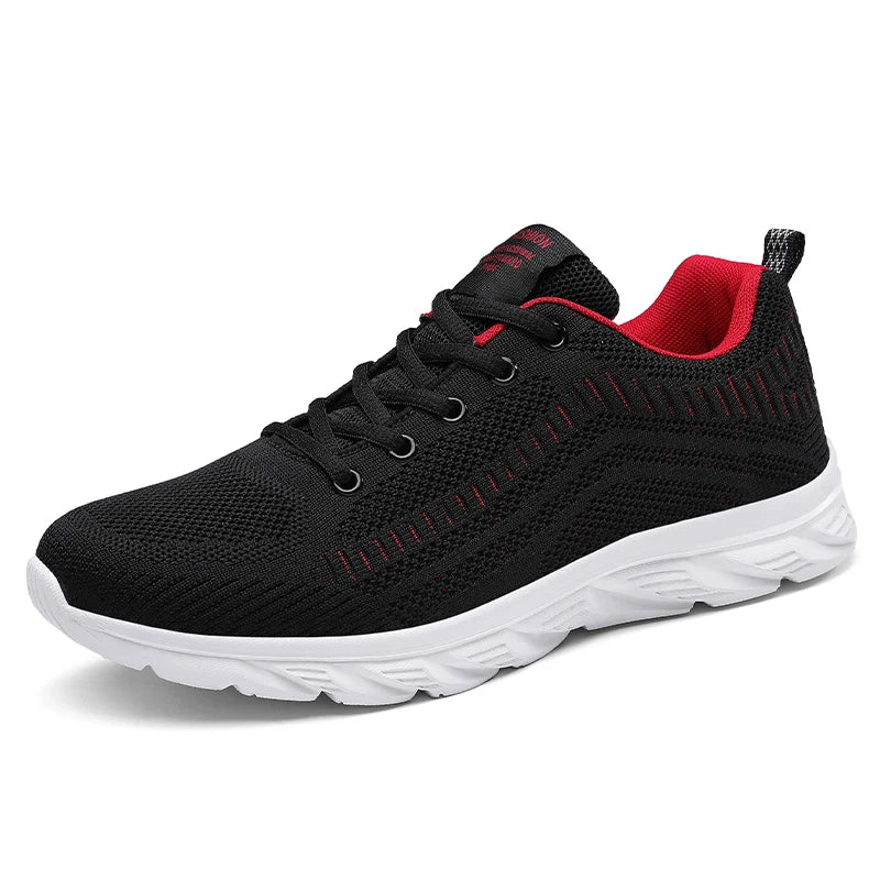 YRZL Zapatillas para correr para hombre, zapatillas deportivas ligeras a la moda, zapatillas transpirables para caminar, zapatillas deportivas cómodas para hombre