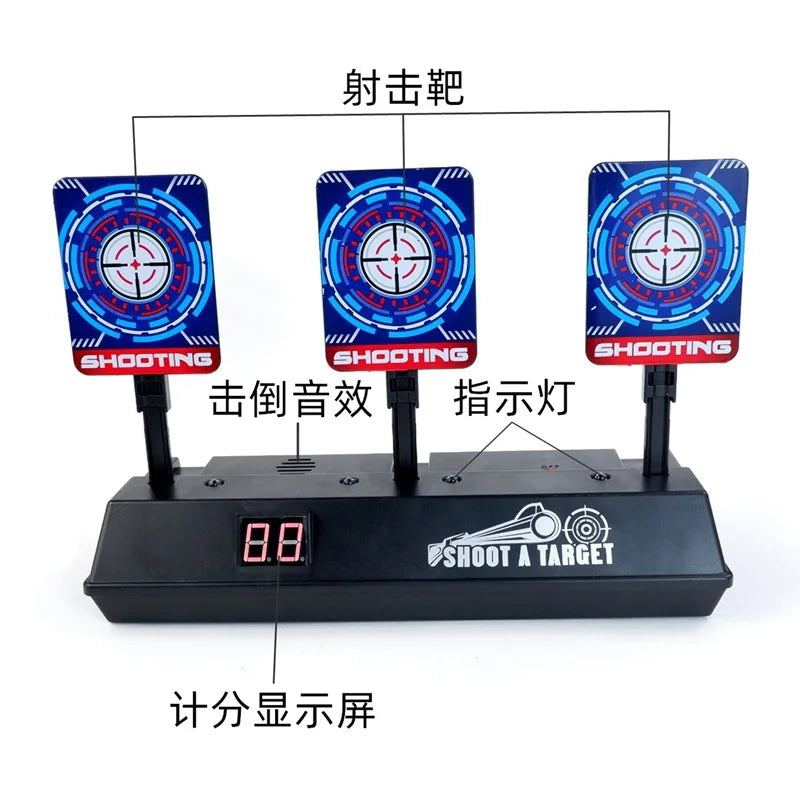 Juguete eléctrico objetivo Gel bola de agua suave Blaster dardo juegos de tiro pistola Rifle pistolas de juguete ejército