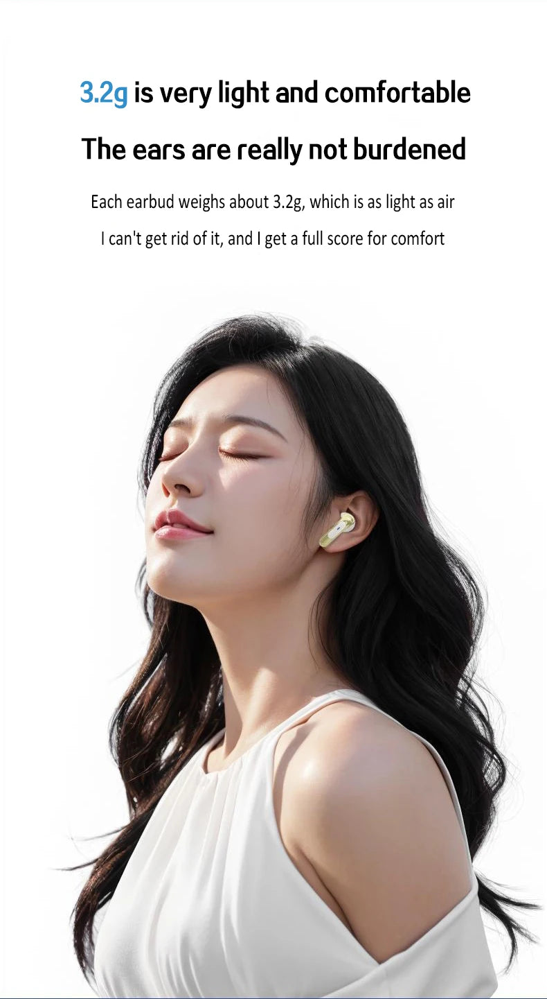 Auriculares Bluetooth TWS Inalámbricos con Reducción de Ruido ENC