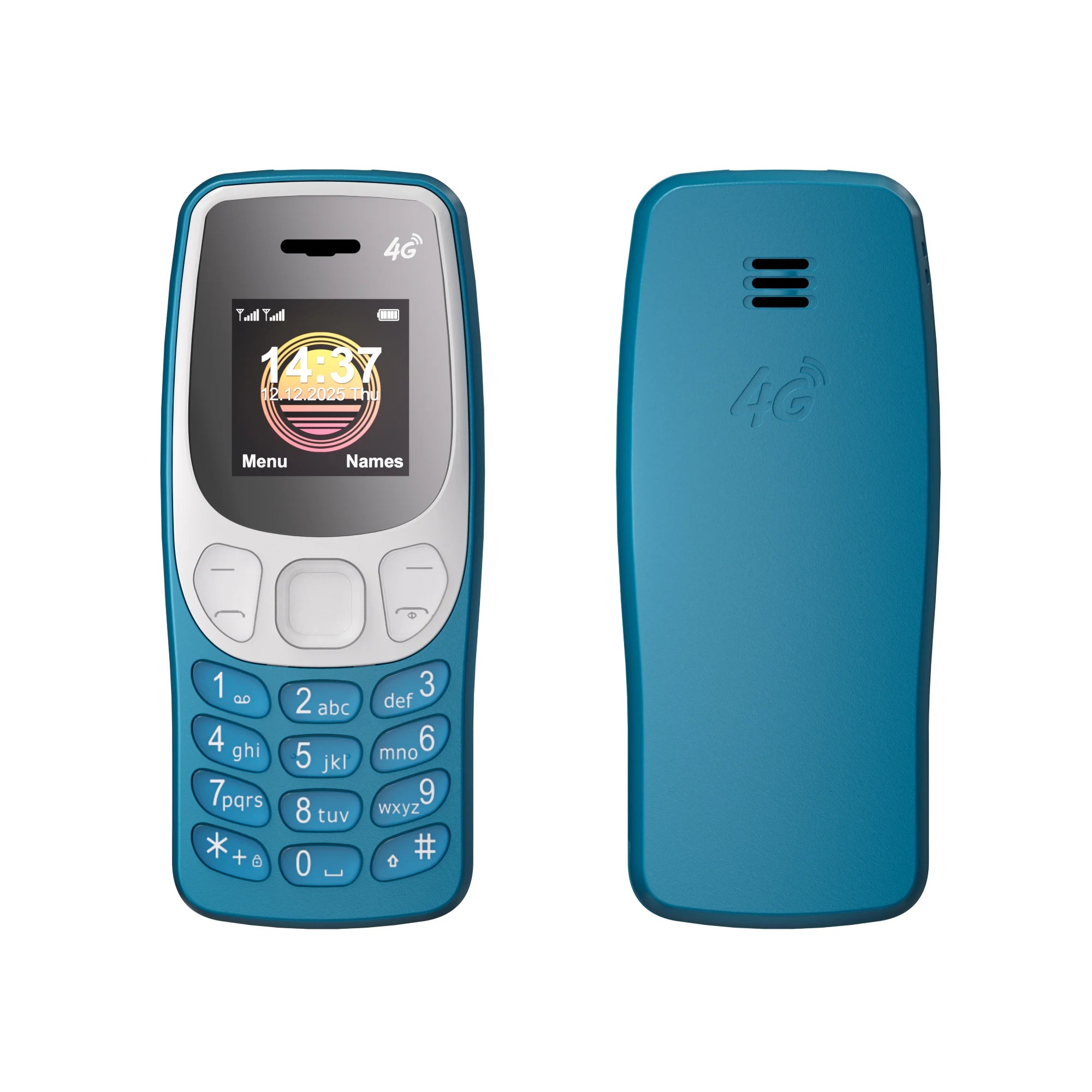 Nuevo SERVO BM80 4G LTE Mini teléfono móvil Dual SIM marcación de velocidad reducción automática grabadora de llamadas reproductor de música lista negra de teléfono pequeño
