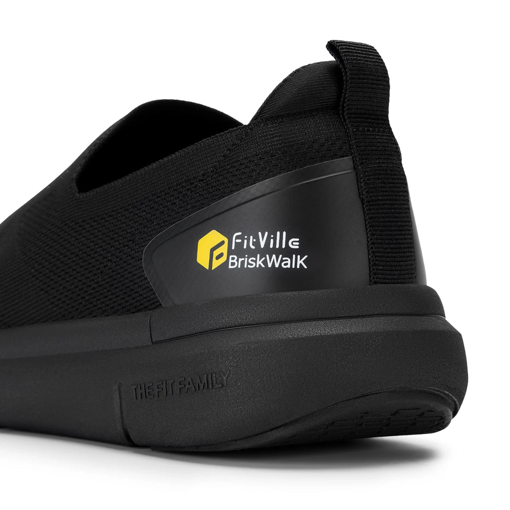 FitVille Zapatos para caminar para hombre, zapatos para fascitis plantar extraanchos, ligeros para pies hinchados, alivio ortopédico del dolor en el pie