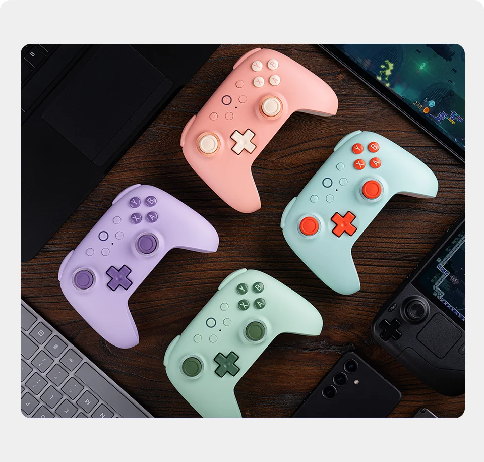 Controlador de juegos inalámbrico 8BitDo Ultimate 2C para PC, Windows 10, 11, Steam Deck, Raspberry Pi, accesorios para mando Android