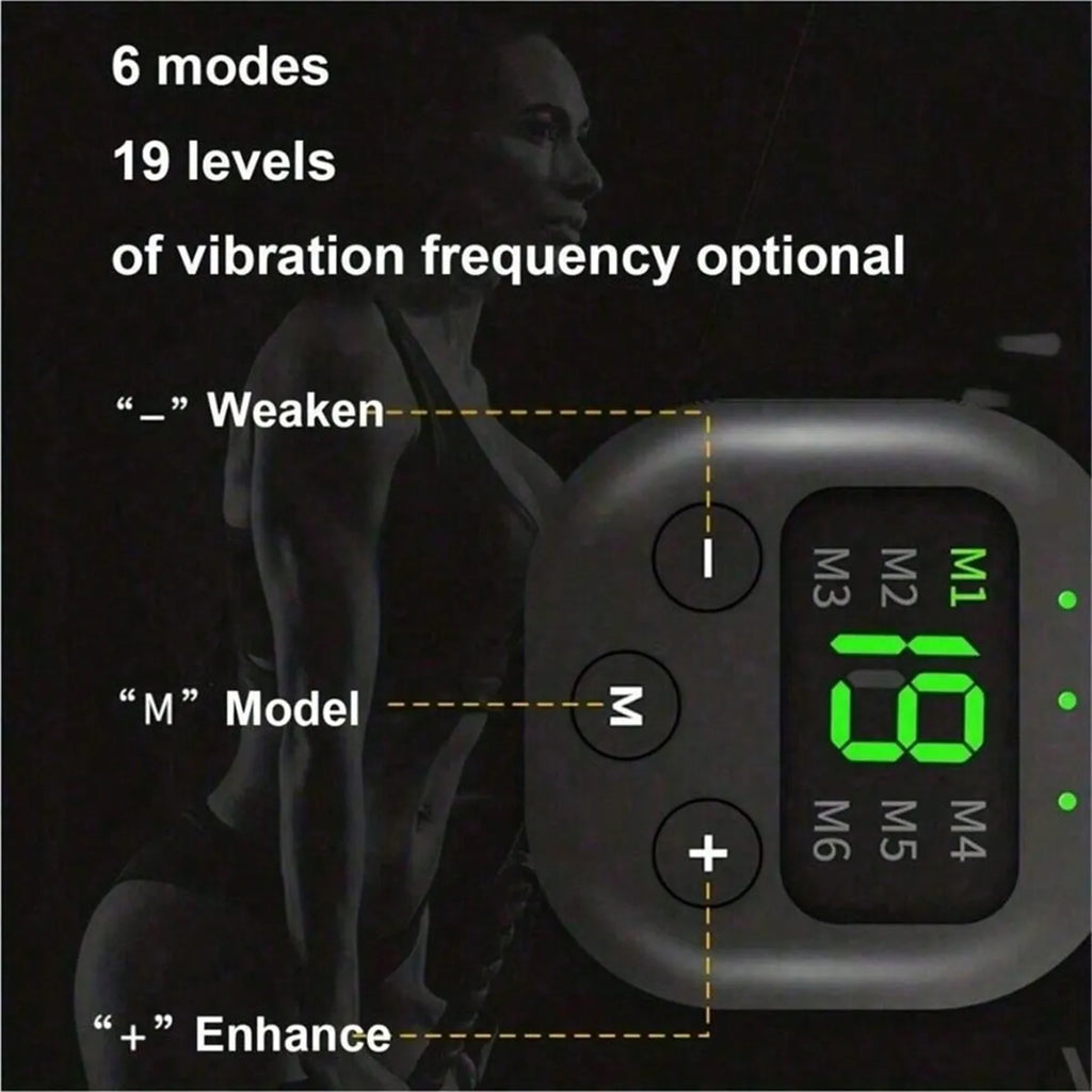 Cinturón Masajeador Eléctrico USB para Cintura y Cuerpo
