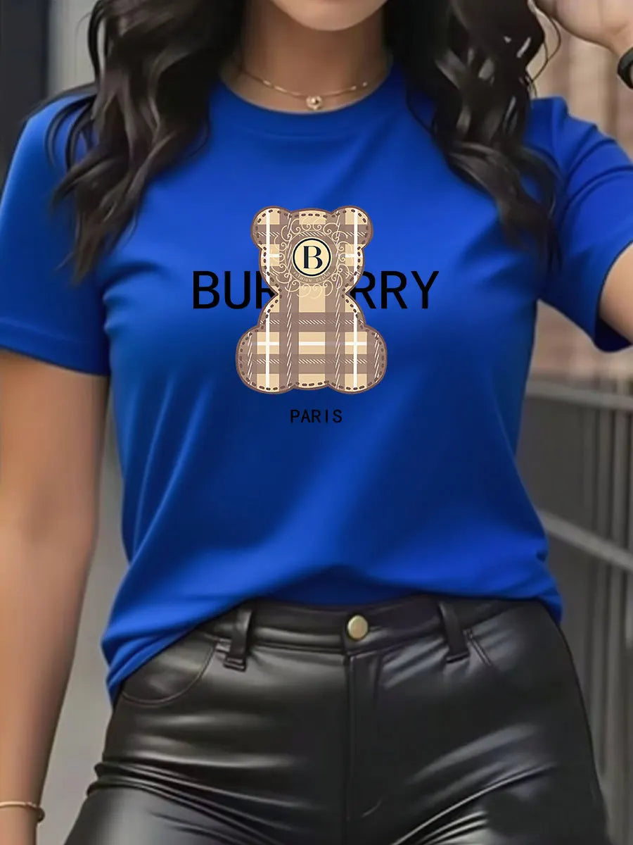 Camiseta de Manga Corta 100% Algodón Unisex