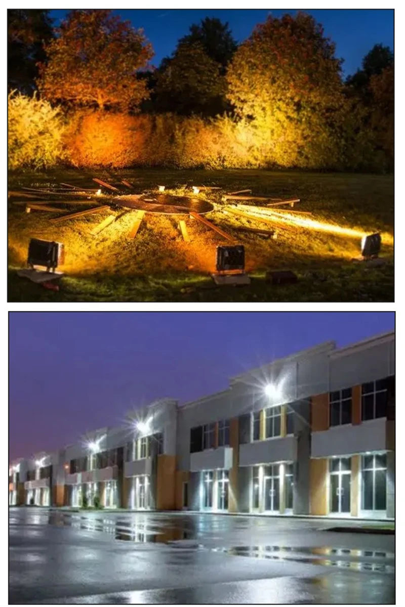Reflector LED Exterior IP66 Impermeable para Jardín AC220V