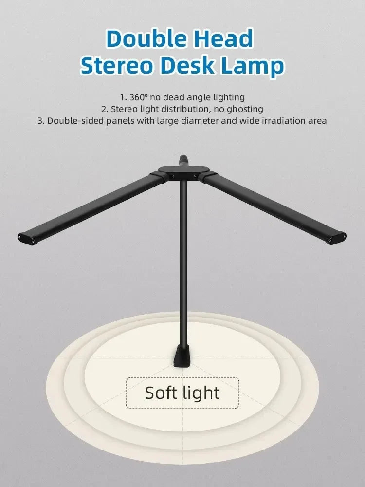 Lámpara de escritorio con Clip Led de un solo cabezal, lámparas de mesa de ordenador regulables, Monitor, luz de arquitecto, lámpara de mesa para luces de lectura de oficina